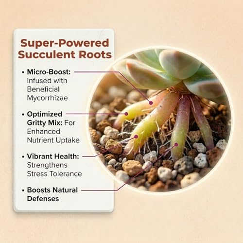 Molly's Succulent Mix - Premium Gritty Soilless Potting Mix for Succulents, Cactus and Bonsai - Contains Akadama, Hyuga, Bark Fines, Pumice, Lava Rock, Mycorrhizae 5 Dry Quarts - size: 5 Dry Quarts, style: Succulents & Cacti