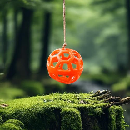 Hermit Crab Tank Accessories & Feeder - Fruit & Veggie Food Ball, Reptile Toys