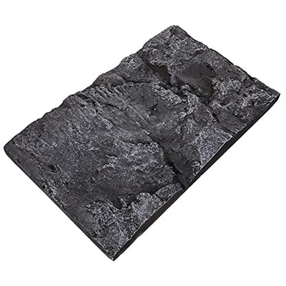 Mikikit 3D Reptile Tank Background Board Pu Material Turtle Habitat Decoration 17.7X11.8 Inch Aquarium Terrarium Wall Display - color: PU631