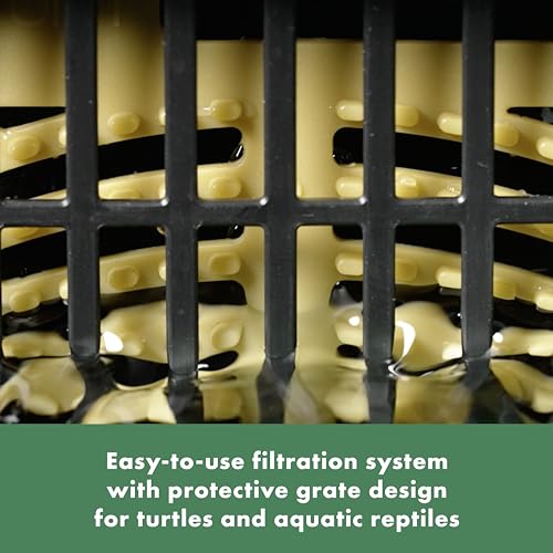 Zilla Aquatic Reptile Internal Filter with SmartClean Technology, for Turtles and Aquatic Reptiles, Medium