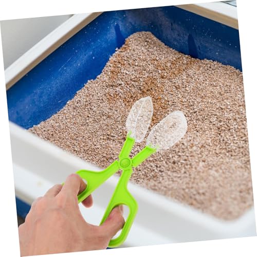 Kisangel 3pcs Broom Dustpan Set Reptile Supplies Litter Scoop Handheld Broom for Pet Waste Cleaning