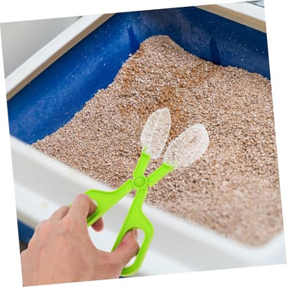 Kisangel 3pcs Broom Dustpan Set Reptile Supplies Litter Scoop Handheld Broom for Pet Waste Cleaning