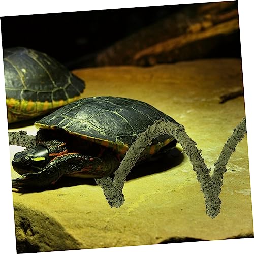 Kisangel Climbing Vine Toy Flexible Reptile Vine for Terrarium Decor Small Reptile Climbing Accessory for Crab Tanks