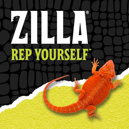 Zilla Reptile Terrarium Enclosure Mini Heat & UVB Light Fixture (Bulb Sold Separately), White, 1 Count (Pack of 1)