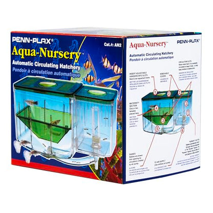 Penn-Plax AN2 Aqua Nursery and Hatchery Breeding Box for Your Aquarium - Help Protect Baby Fish from Predators