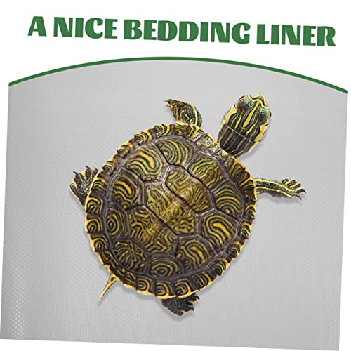 BESPORTBLE Reptile Carpet Mat for Bearded Dragons Snakes Lizards Tortoises Soft Terrarium Liner Easy to Clean Suitable for Reptile Tanks and Habitats