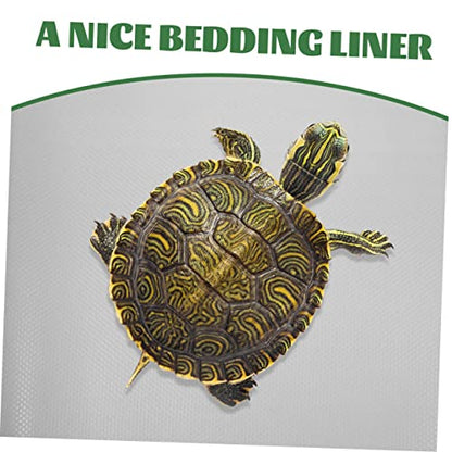 BESPORTBLE Reptile Carpet Mat for Bearded Dragons Snakes Lizards Tortoises Soft Terrarium Liner Easy to Clean Suitable for Reptile Tanks and Habitats