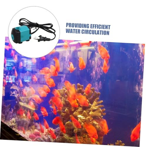 ORFOFE Mini Submersible Water Pump for Aquariums and Fish Tanks High Temp Pump for Efficient Water Circulation Indoor and Outdoor Features for Hydroponics and