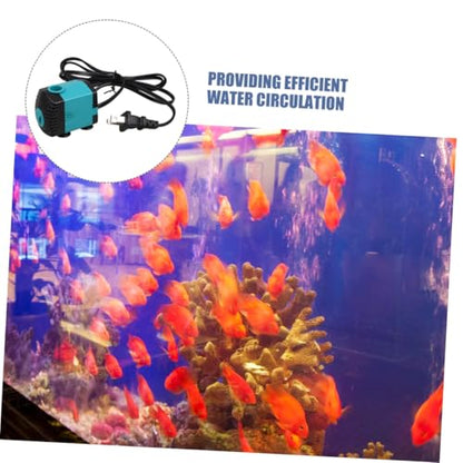 ORFOFE Mini Submersible Water Pump for Aquariums and Fish Tanks High Temp Pump for Efficient Water Circulation Indoor and Outdoor Features for Hydroponics and