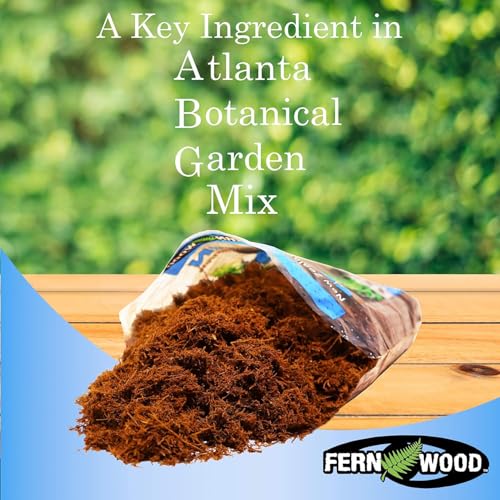 Fern Wood New Zealand Tree Fern Soft Orchid Substrate, Organic Potting for Aeration and Longevity (10L) - style: 10L