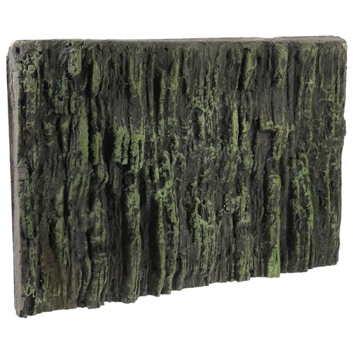 FOMIYES Reptile Tank Background Board Lightweight Aquarium Decor Realistic Effect for Tortoise Lizard Habitats for Terrariums Fish Tanks Compact Easy to Install - color: As Shown 1
