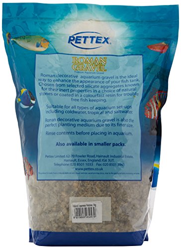 Pettex Roman Gravel Aquatic Roman Gravel 2 Kg Natural Japanese Pebbles - color: Natural Japanese Pebbles, size: 2 kg, style: 2 kg