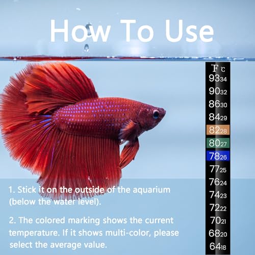AQUANEAT Aquarium Heater, 25W Fish Tank Heater, Adjustable Submersible Water Thermostat with Thermometer - size: 25W