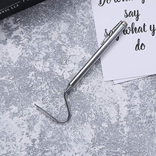 Happyyami Tool Snake Hook Grabber Adjustable Snake Ring Catcher Stick Handheld Up for Catching Controlling Moving Telescoping Pole with Hook Grabber