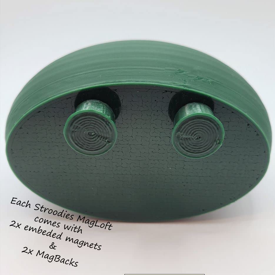 Stroodies MagLoft | Evergreen | Magnetic BubbleLoft Hide for Arboreal Geckos | Especially Cresties