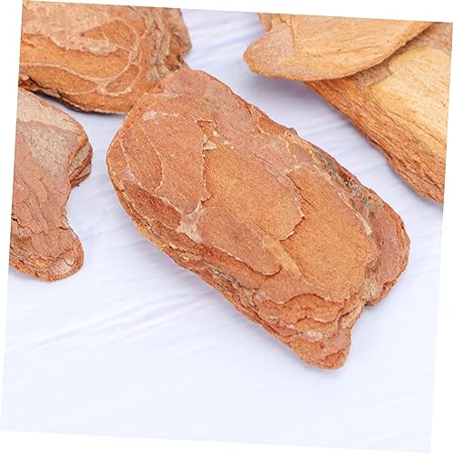 MERRYHAPY 1pack Natural Pine Bark Pad for Reptile Crawler Box Cushioned Terrarium Decor for Lizards Snails Chameleons and Geckos Bark Mat Natural Habitat