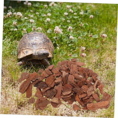 1bag Chameleon Substrate Reptile Tank Background Reptile Bark Bedding Decor Tree Bark Chips Terrarium Bedding Tank Accessories