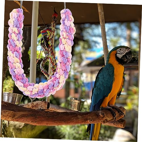 BESPORTBLE Snake Habitat Climbing Rope Parrot Swing Toy and Reptile Decor Accessory for Terrarium and Cage Climbing Vine for Birds and Reptiles