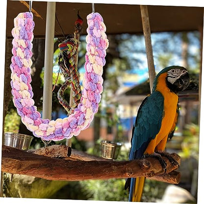BESPORTBLE Snake Habitat Climbing Rope Parrot Swing Toy and Reptile Decor Accessory for Terrarium and Cage Climbing Vine for Birds and Reptiles