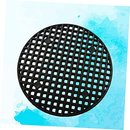 24pcs Flower Pot Drainage Grid Plastic Mesh Gasket Substrate Barrier Mat Plant Grid Netting