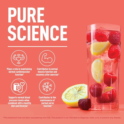 Keppi Electrolytes Powder – Raspberry Lemonade Flavor 50 Servings – No Sugar Hydration Supplement with Magnesium, Potassium, Sodium – Keto, Vegan, Fasting-Friendly, Zero Calorie Electrolyte Drink - size: 50 Servings - Tub