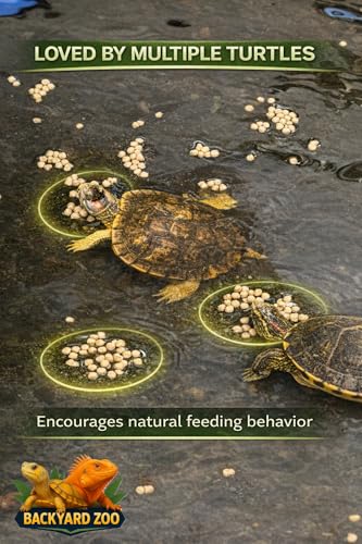 Floating Turtle Pellets for Aquatic Turtles, 4 oz