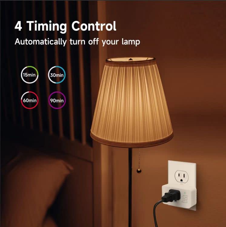 Indoor Dimmer for String Lights, Remote Control Light Dimmer Plug in, Light Timer for Led Lights, 2 and 3 Prong Adapter, 100FT Range for Dimmable LED/Tungsten Bulb/Patio Lights/Table Lamp - style: Indoor Dimmer Plug