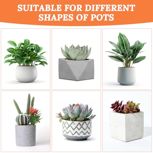 10pcs Plant Mesh,11.8x7.8 Inch Reusable Mesh for Plants,Terrarium Mesh for Drainage Soil Leakage Prevention, Indoor & Outdoor Potted Plants