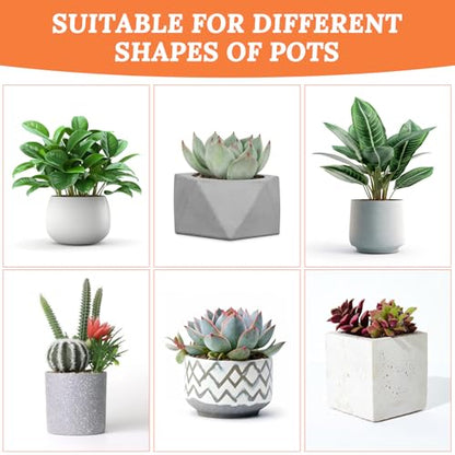 10pcs Plant Mesh,11.8x7.8 Inch Reusable Mesh for Plants,Terrarium Mesh for Drainage Soil Leakage Prevention, Indoor & Outdoor Potted Plants