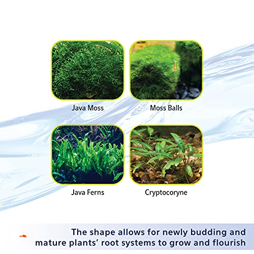 Aqueon Plant and Shrimp Aquarium Substrate, Aqua Soil for Fish Tanks, 5 Pounds, 4 Count - size: 5 Pounds, 4 Count