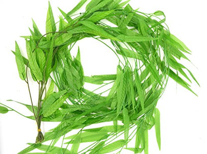 Bird Fiy 50 PCS 376 Feet Artificial Flower Greenery Wicker Rattan Vine Fake Foliage Leaf Flowers Plants Garland Garden Decoration