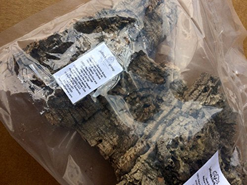 Natural Cork Bark Flats - 3lb Bulk Bag