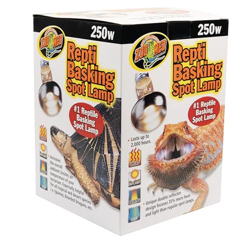 Zoo Med (2 Pack) Reptile Basking Spot Lamp 250 Watts