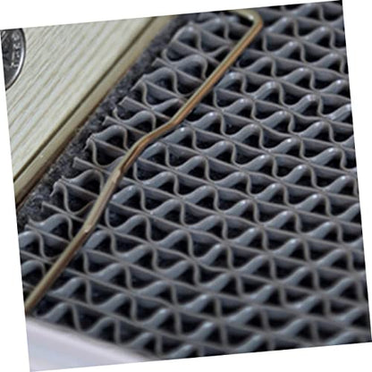 Abaodam 1set Reptile Terrarium Mat Liner Snake Bedding and Moisture Retention Carpet for Turtles Lizards and Snakes Washable and Reusable Reptile Habitat Flooring Gray - color: Dark Grey
