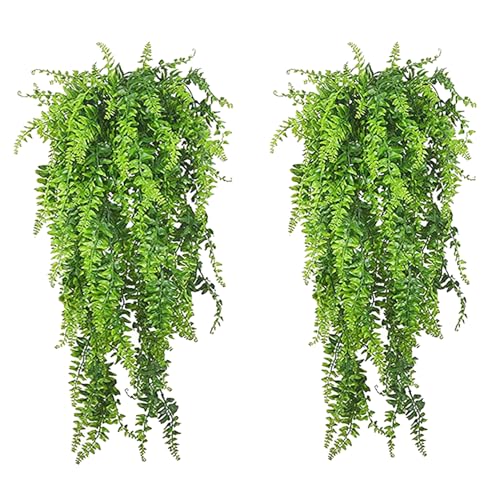 kathson Reptile Plants for Bearded Dragon Tank Accessories,Terrarium Hanging Plants Decor Artificial Bendable Climbing Vines Long Jungle Climbing Vine Decoration for Chameleon Lizards Gecko (3 PCS) - color: 【green Vines】, size: 【3PCS】