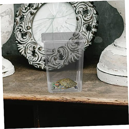 Toddmomy 3pcs Practical Enclosures for Tarantula Transparent Spider Breeder Boxes Ventilation for Small Animals Feeding Habitat for Reptiles and