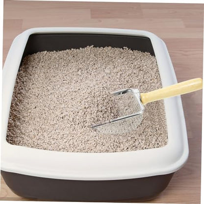SUPVOX Stainless Steel Reptile Litter Scoop Nonslip Handle Cat Litter Sifter for Turtles Lizards and Pets Easy Waste Cleanup Tool for Reptile Terrariums