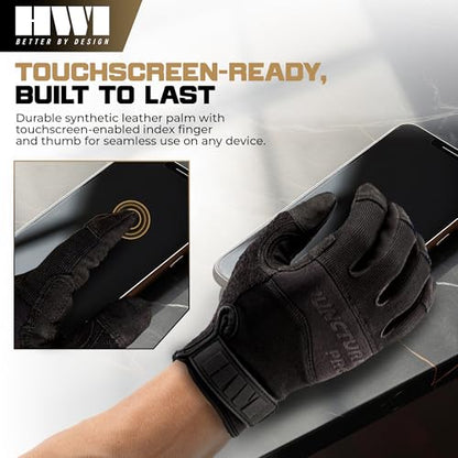 HWI Gear HPG100 Puncture Pro Duty Glove Cut-Resistant, Hypodermic Needle Protective, Touchscreen Capable - size: Small
