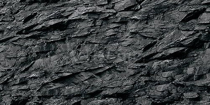 VIP. LINE 3D Effect Black Stone Texture Aquarium Background Poster Fish Tank Backdrop Decorations PVC Background (30" x 12"/ 76 x 30cm) - size: 30" x 12"/ 76 x 30cm