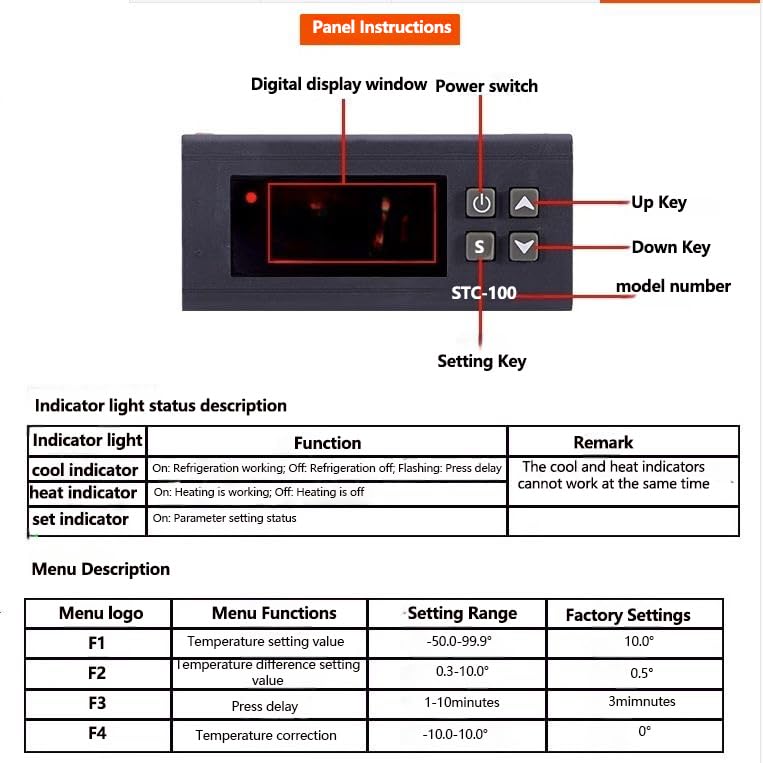 60 * 40CM Smart Dual Thermostat Reptile Terrarium, Acrylic Sliding Door Reptile Enclosure with Ceramic Lamp Socket for Heating Light Control, Ideal Breeding Habitat with Safe Heating System - size: 60*40*40CM / 23.6*15.7*15.7 IN