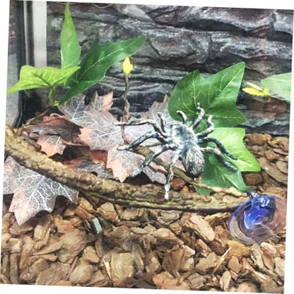 2Pcs Reptile Vines with Suction Cups for Terrarium Climbing and Shelter Stable Jungle Branches for Exotic Lizards Easy to Clean Enclosure Decoration