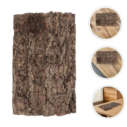 2pcs Bark Background for Reptile Terrarium Realistic Climbing Decor for Lizard Snake Turtle and Amphibians Substrate Bedding and Habitat Decor