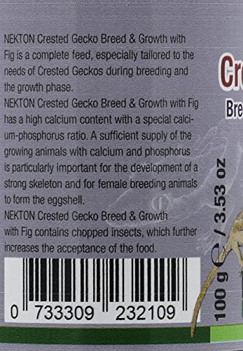 Nekton Crested Gecko Fig for Growth and Breeding 100g (3.53oz) - size: 3.5 Ounce (Pack of 1)