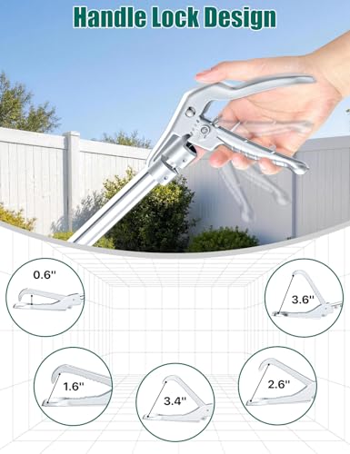 69" Snake Grabber,Heavy Duty Professional Snake Tongs for Rattlesnake Reptile,Extend Long Keep Safe Snake Catcher for Outdoor, Garden
