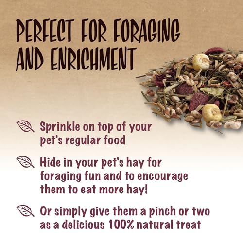 Naturals Rosewood Herb Plus Small Animal Treat (500g)