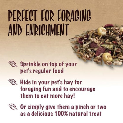 Naturals Rosewood Herb Plus Small Animal Treat (500g)