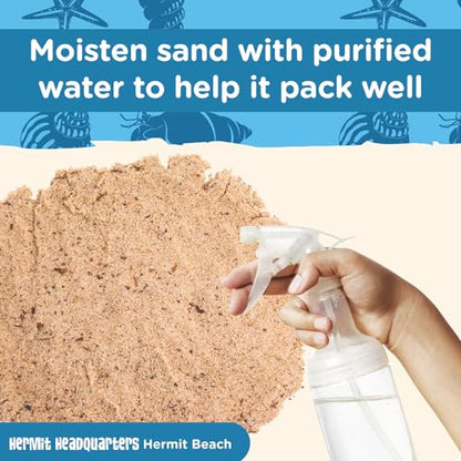 Fluker's All Natural Premium Hermit Crab Sand Substrate, Sand Mixture with Coconut Fiber, for Hermit Crab Tanks, 12 lbs. (Pack of 2) - size: 12 LBS (Pack of 2)