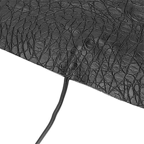 Aramox 108W Reptile Heat Mat PU Leather Reptile Heating Pad 3 Level Temperature Adjust 40cm USB Under Tank Heater for Lizards Snakes Turtles Small Pets (Large 24 Inch) - size: Large 24 Inch
