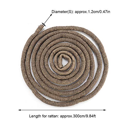 GLOGLOW Flexible Rattan Reptile Decor Artificial Reptile Climbing Branch, Flexible Bendable Rattan Vine for Lizards Tree Frogs Geckos Terrarium Aquarium Decoration Nan (S)