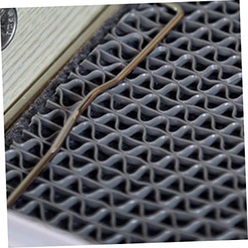 Happyyami Reptile Carpet Mat Tortoise Bedding Reusable Snake Bedding Gecko Tank Accessories Reptile Liner - color: Dark Grey